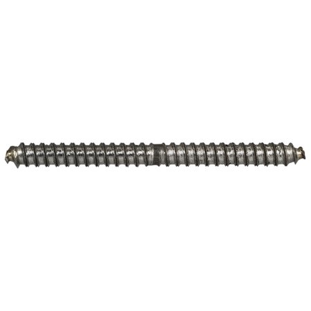 MIDWEST FASTENER 1/4" x 3" Zinc Plated Steel Dowel Screws 15PK 68423